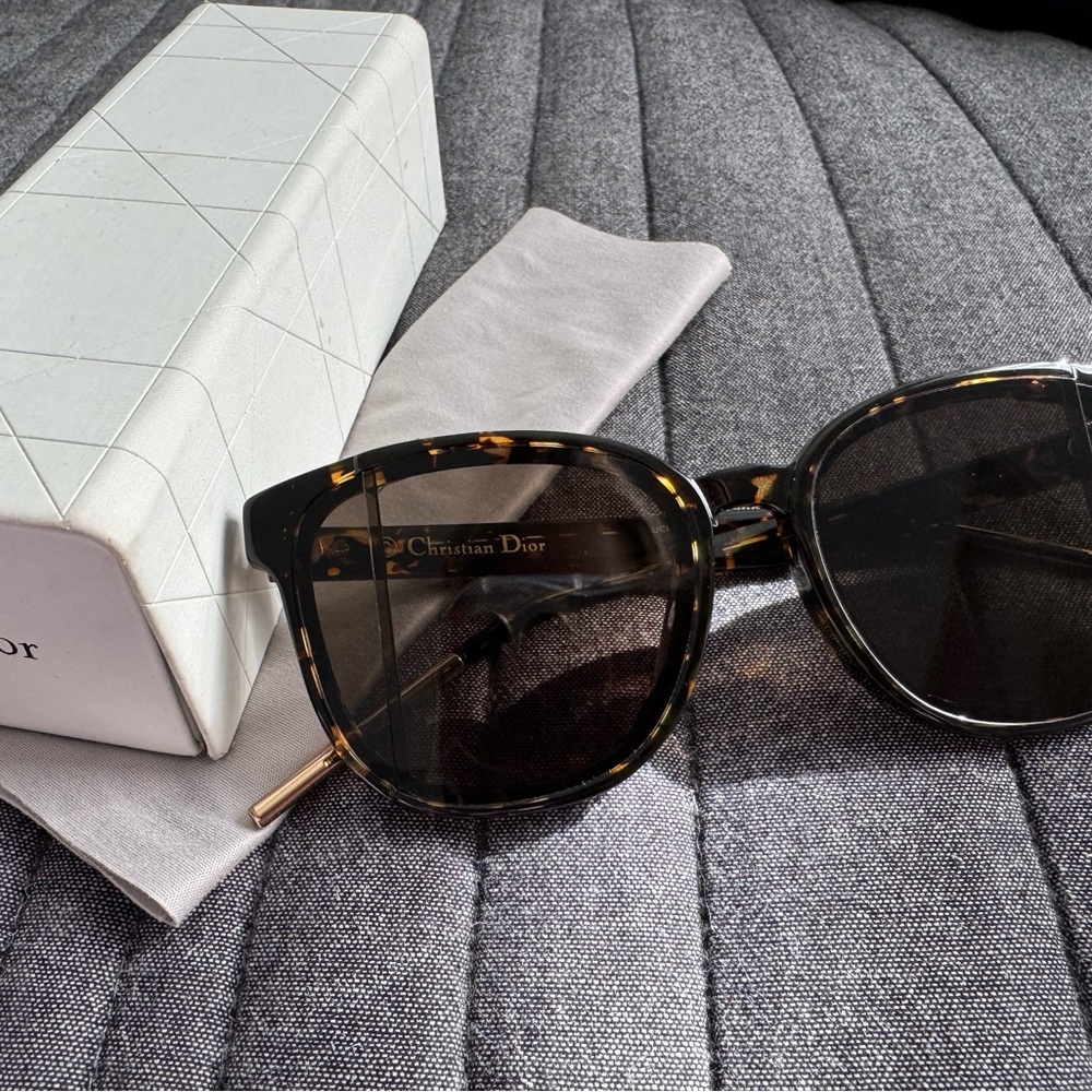 Christian Dior Tortoise Shell Sunglasses